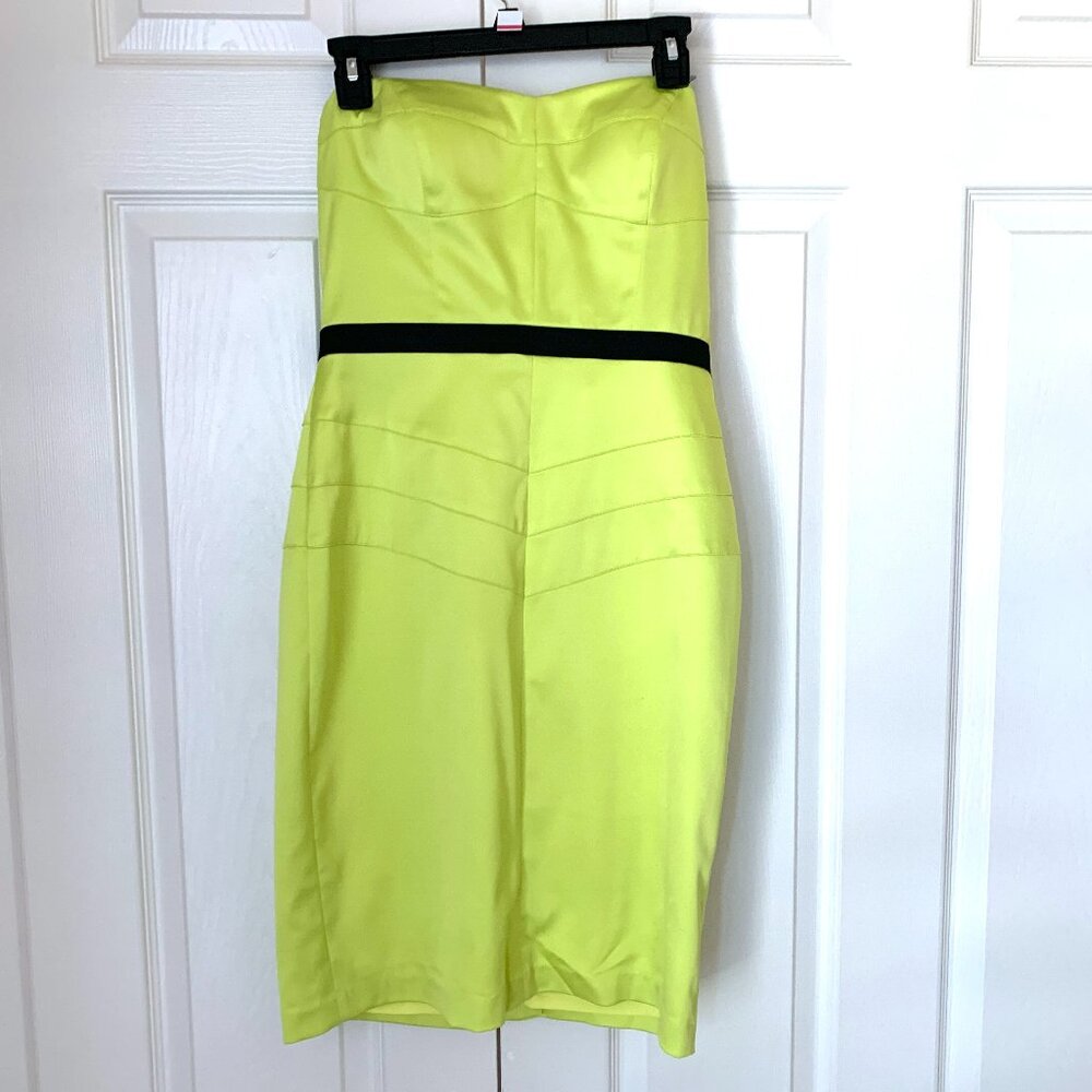 SUNDRESS STRAPLESS Apple Green Bra-Like Top Back Zip